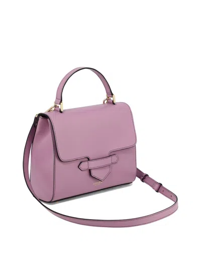 Shop Avenue 67 "clothide" Handbag In Purple
