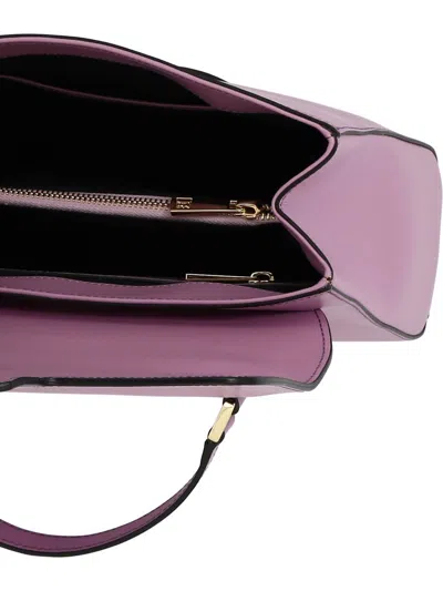 Shop Avenue 67 "clothide" Handbag In Purple