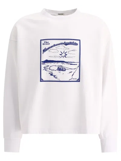 Bode Sweaters In White