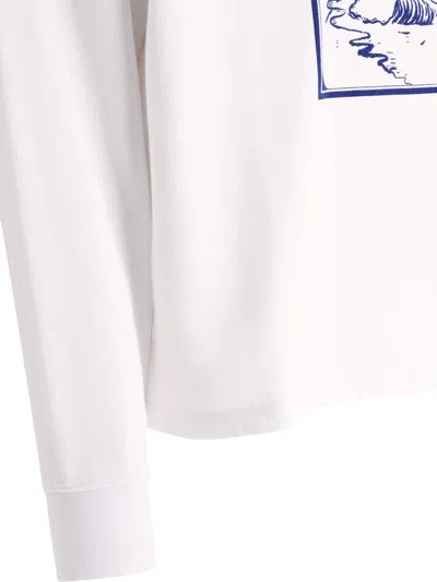 Shop Bode "ironworks" Sweatshirt In White
