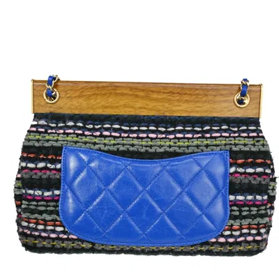 Pre-owned Chanel Classic Flap Multicolour Tweed Shoulder Bag ()