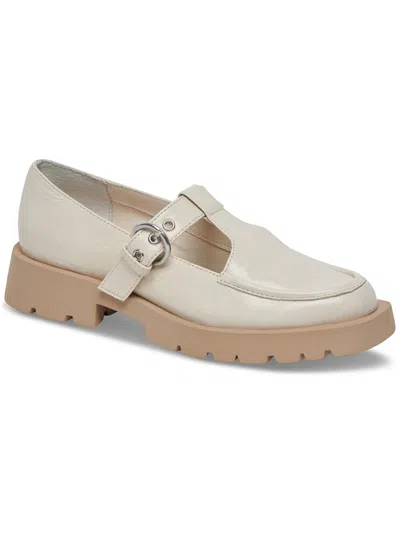 Shop Dolce Vita Ebbie Womens Leather Mary Jane Loafers In Multi