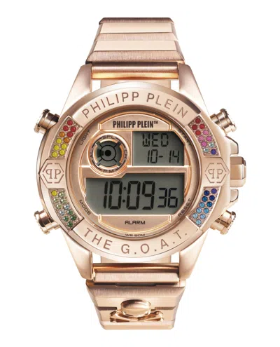Shop Philipp Plein The G. O.a. T. Digital Watch In Multi