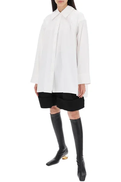 Shop Jil Sander "oversized Shirt With Double