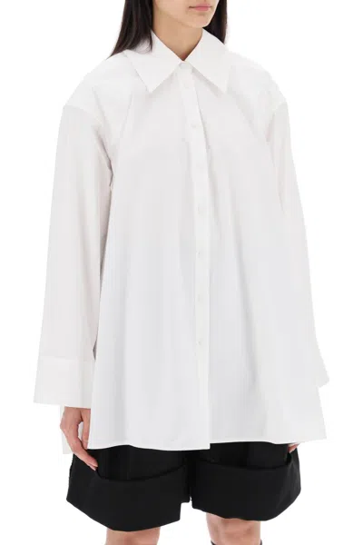 Shop Jil Sander "oversized Shirt With Double