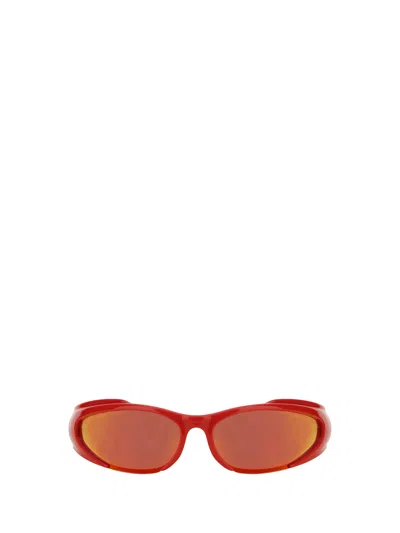 Shop Balenciaga Women Reverse Xpander Sunglasses In Multicolor