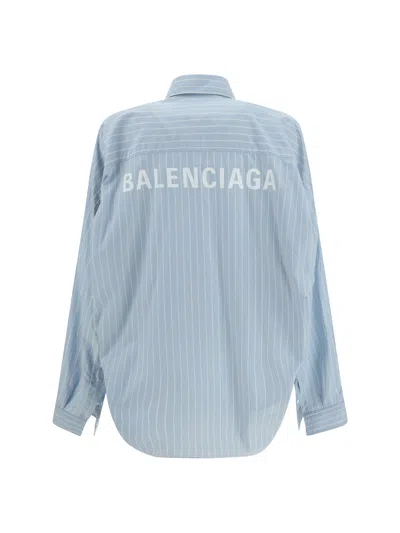 Shop Balenciaga Women Shirt In Multicolor
