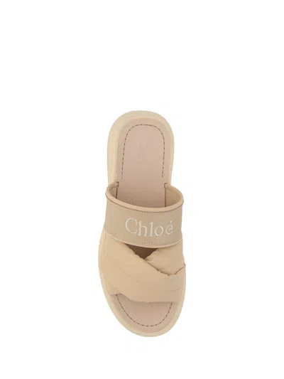 Shop Chloé Women Mila Sandals In Multicolor