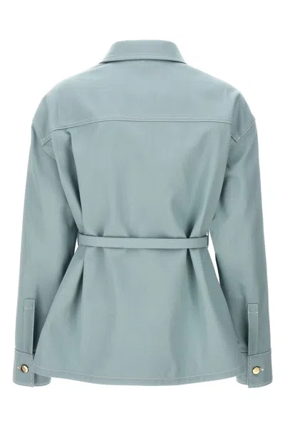 Shop Fendi Women 'go-to' Jacket In Blue