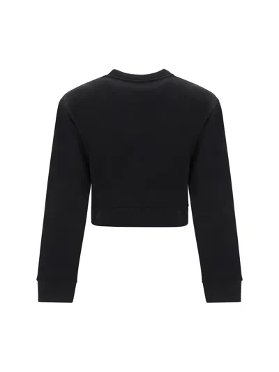 Shop Fendi Women Roma Sweatshirt In Black