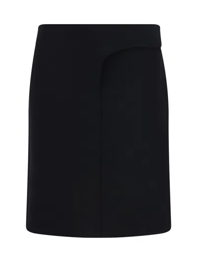 Shop Jacquemus Women La Jupe Obra Mini Skirt In Black