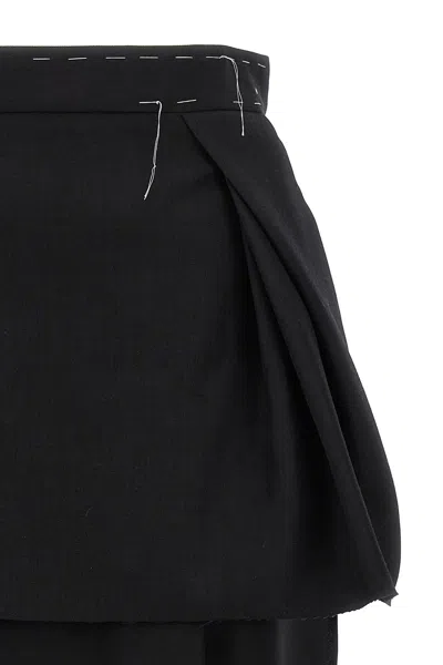 Shop Maison Margiela Women 'work In Progress' Skirt In Black