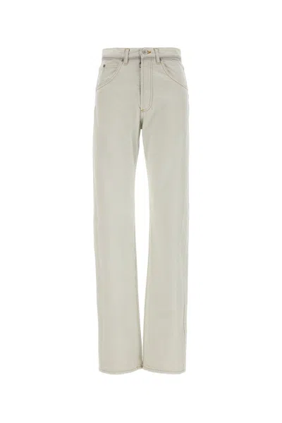 Maison Margiela Elevated Denim Straight-leg Jeans In Gray
