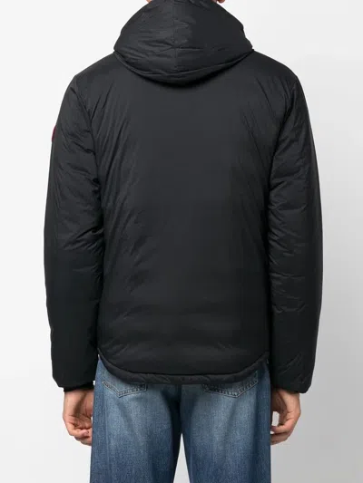 Shop Canada Goose Hooded Feather-down Padded Jacket