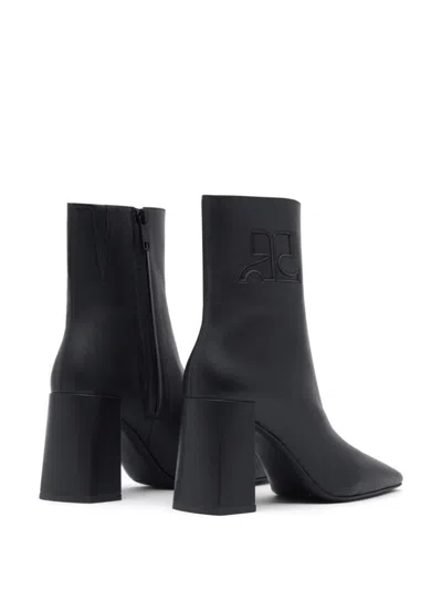 Shop Courrèges Boots In Black