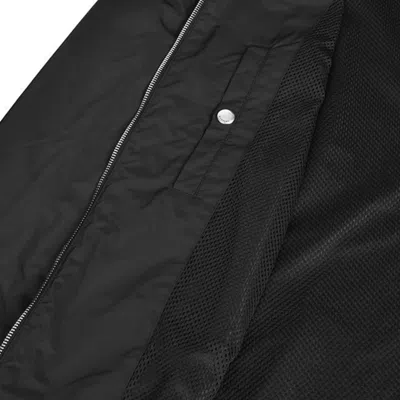 Shop Givenchy Hooded Windbreaker Jacket In 黑色的