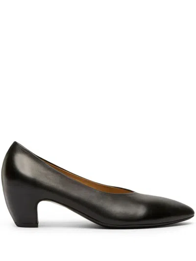 Marsèll Pointed-toe Leather Pumps In Nero