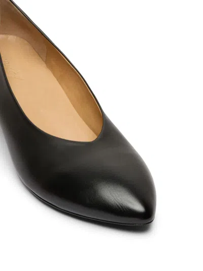 Marsèll Pointed-toe Leather Pumps In Nero