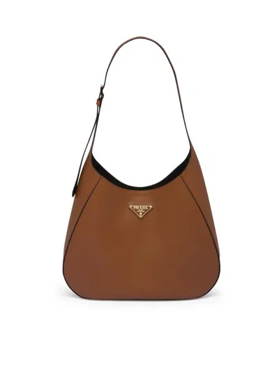 Shop Prada Bag In Brown