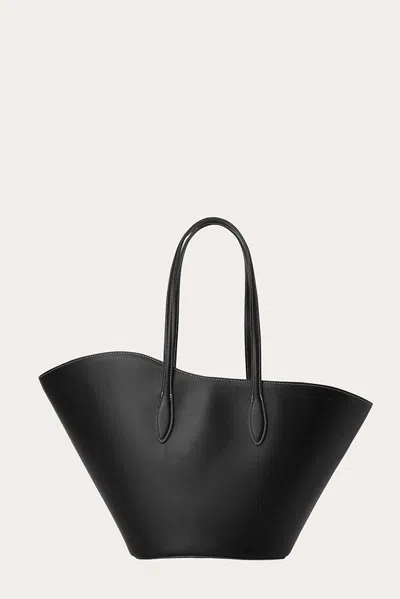 Shop Little Liffner Tulip Shoulder Bag Medium Black