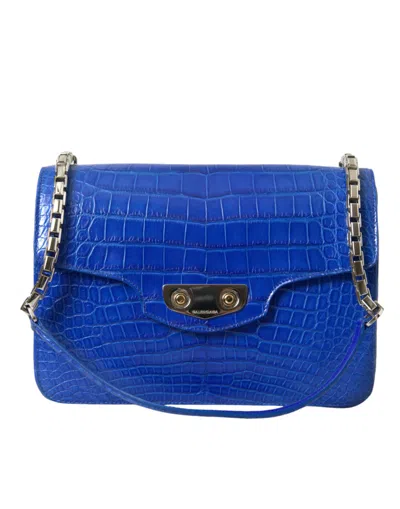 Shop Balenciaga Chic Alligator Skin Chain Shoulder Bag