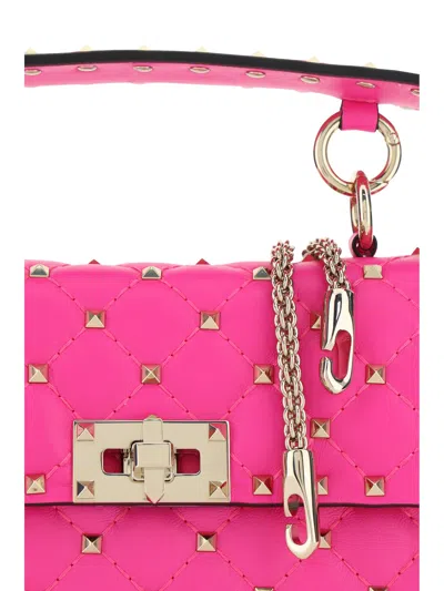 Shop Valentino Garavani Women  Garavani Rockstud Spike Handbag In Multicolor