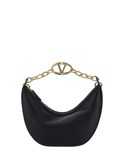 Shop Valentino Garavani Women  Garavani Vlogo Gate Shoulder Bag In Black