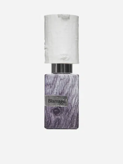 Shop Nasomatto Blamage Extrait De Parfum In White,violet,sky Blue