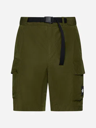 Shop The North Face Technical Fabric Cargo Shorts In Forest Olive