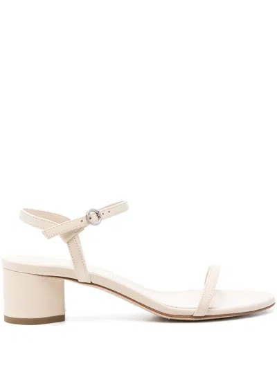 Shop Aeyde Immi Nappa Leather Creamy Shoes