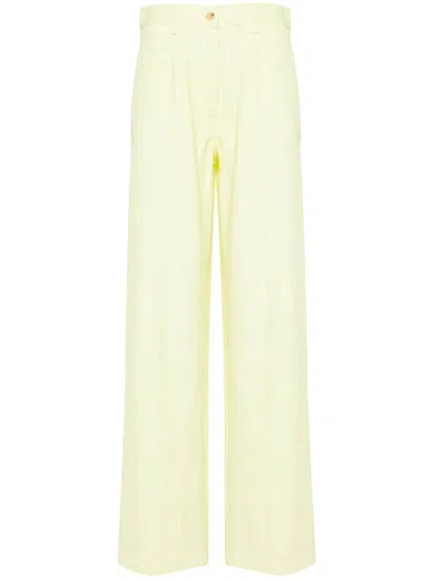 Forte Forte High-waist Straight-leg Trousers In F45m.6008 Stella