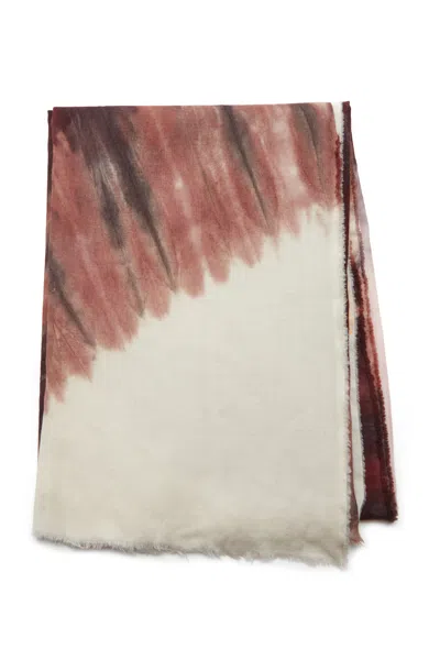 GABRIELA HEARST ANAYA SCARF WITH EDGE STITCH 