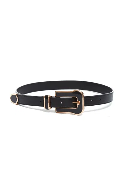 Shop Gabriela Hearst Austine Belt In Black Leather