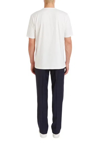 Shop Gabriela Hearst Bandeira T-shirt In White Recycled Cotton