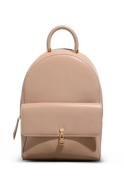 Shop Gabriela Hearst Billie Backpack In Nude Nappa Leather