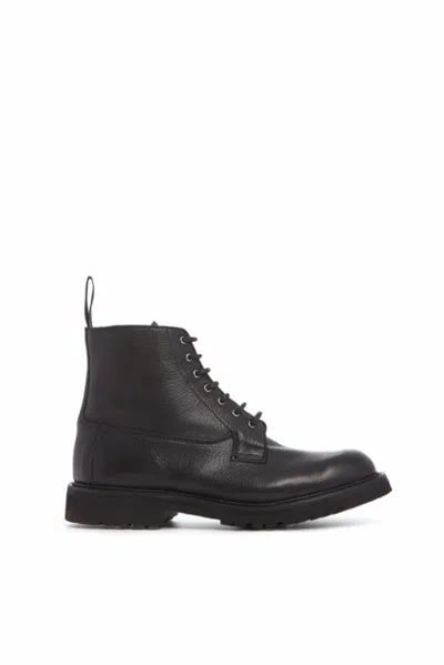 Shop Gabriela Hearst Camilla Derby Boot In Black Leather