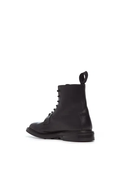 Shop Gabriela Hearst Calvert Military Boot In Black Leather