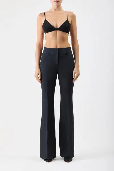 Gabriela Hearst Chevier Wool Bra In Black