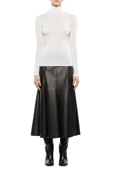 Gabriela Hearst Straun Wool And Cashmere Turtleneck Sweater In Ivory