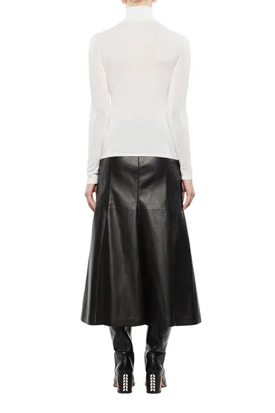 Gabriela Hearst Straun Wool And Cashmere Turtleneck Sweater In Ivory