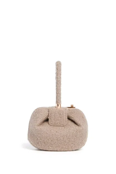 Gabriela Hearst Demi Bag In Camel Cashmere Boucle In Camel