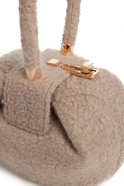 Gabriela Hearst Demi Bag In Camel Cashmere Boucle In Camel