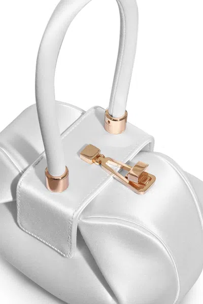 Gabriela Hearst Demi Bag In Diamond Satin In Diamond