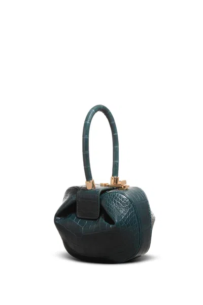 Gabriela Hearst Demi Bag In Green Crocodile Leather In Green