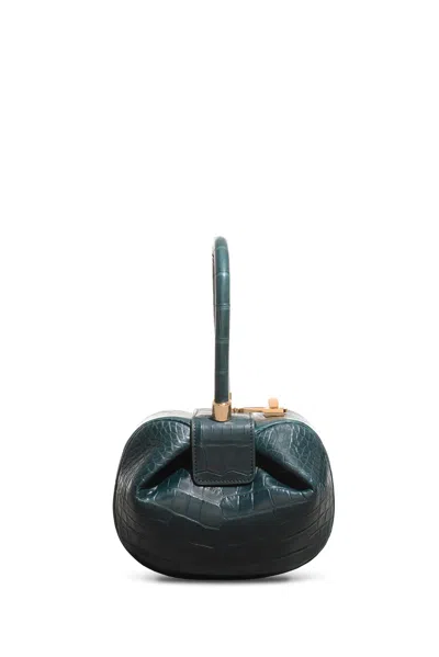 Gabriela Hearst Demi Bag In Green Crocodile Leather In Green