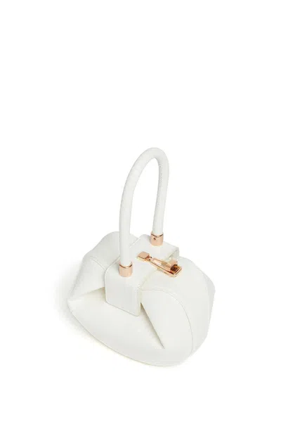 Gabriela Hearst Demi Bag In Ivory Snakeskin In Ivory