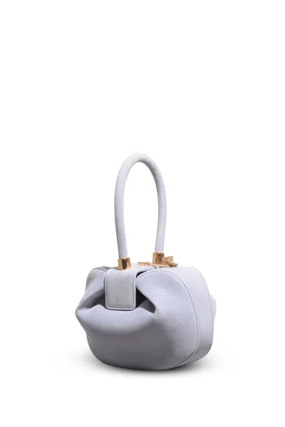 Shop Gabriela Hearst Demi Bag In Lilac Suede