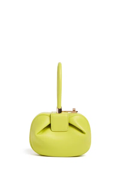 Gabriela Hearst Demi Bag In Lime Adamite Nappa Leather In Lime Adamite