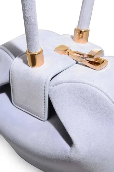 Gabriela Hearst Demi Bag In Lilac Suede In Lilac