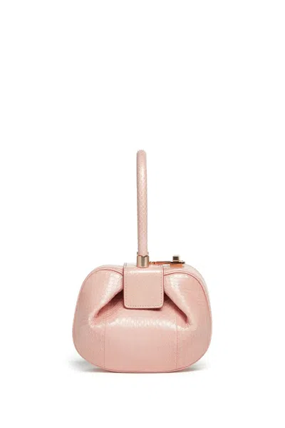 Gabriela Hearst Demi Bag In Pink Snakeskin In Pink